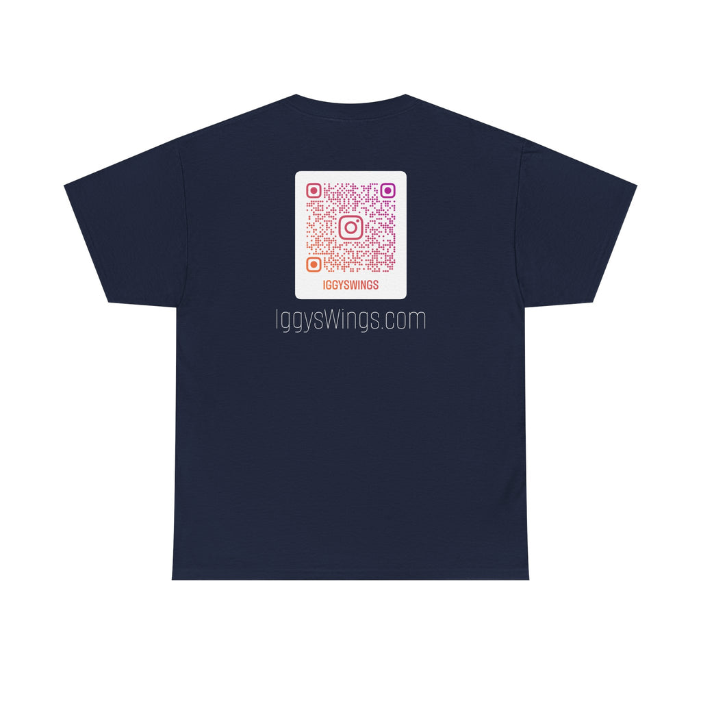 Iggy's Wings Full Silhouette Logo Tee (Heavier Material)