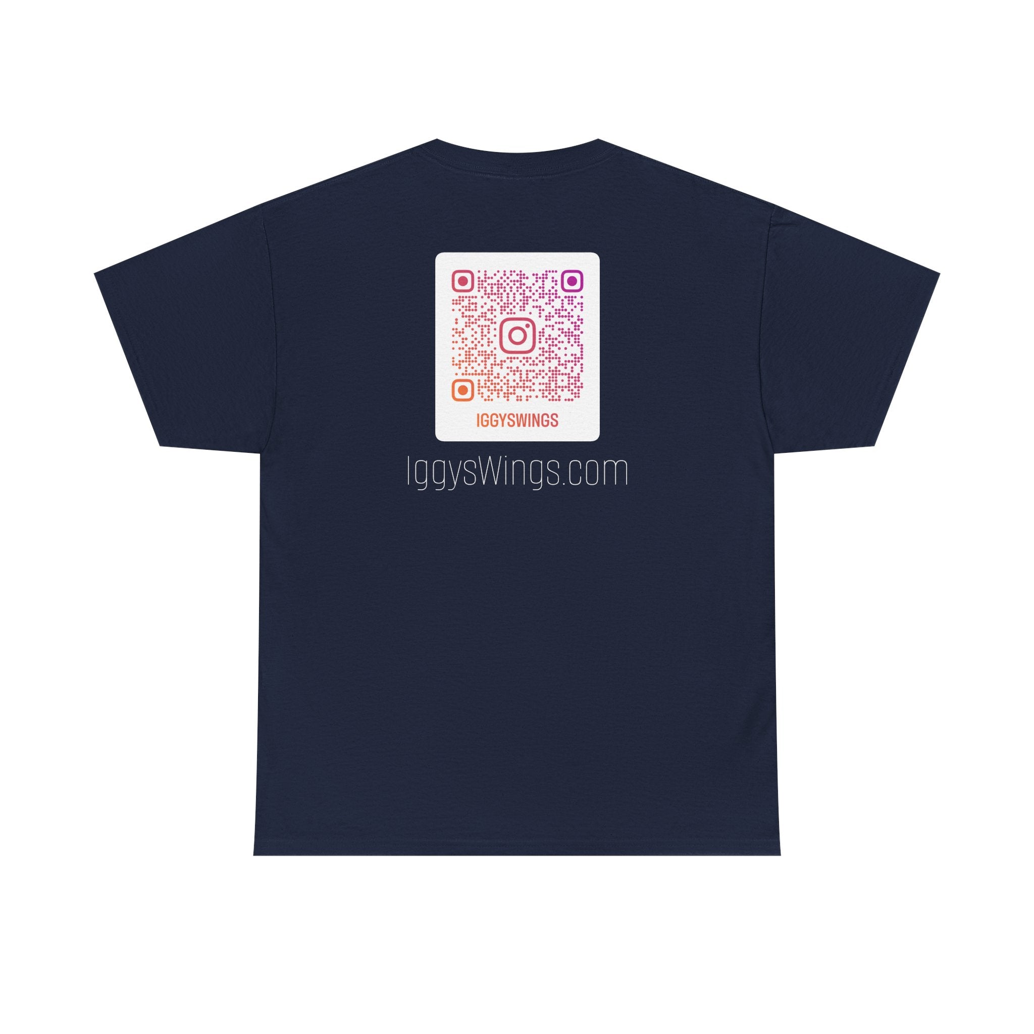 Iggy's Wings Full Silhouette Logo Tee (Heavier Material)