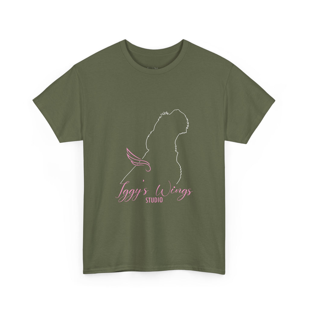 Iggy's Wings Full Silhouette Logo Tee (Heavier Material)