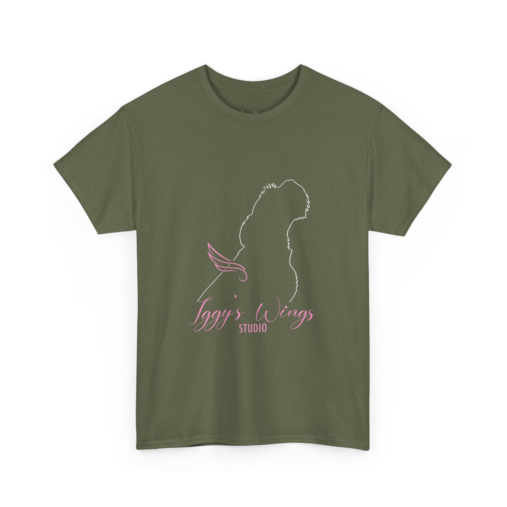 Iggy's Wings Full Silhouette Logo Tee (Heavier Material)