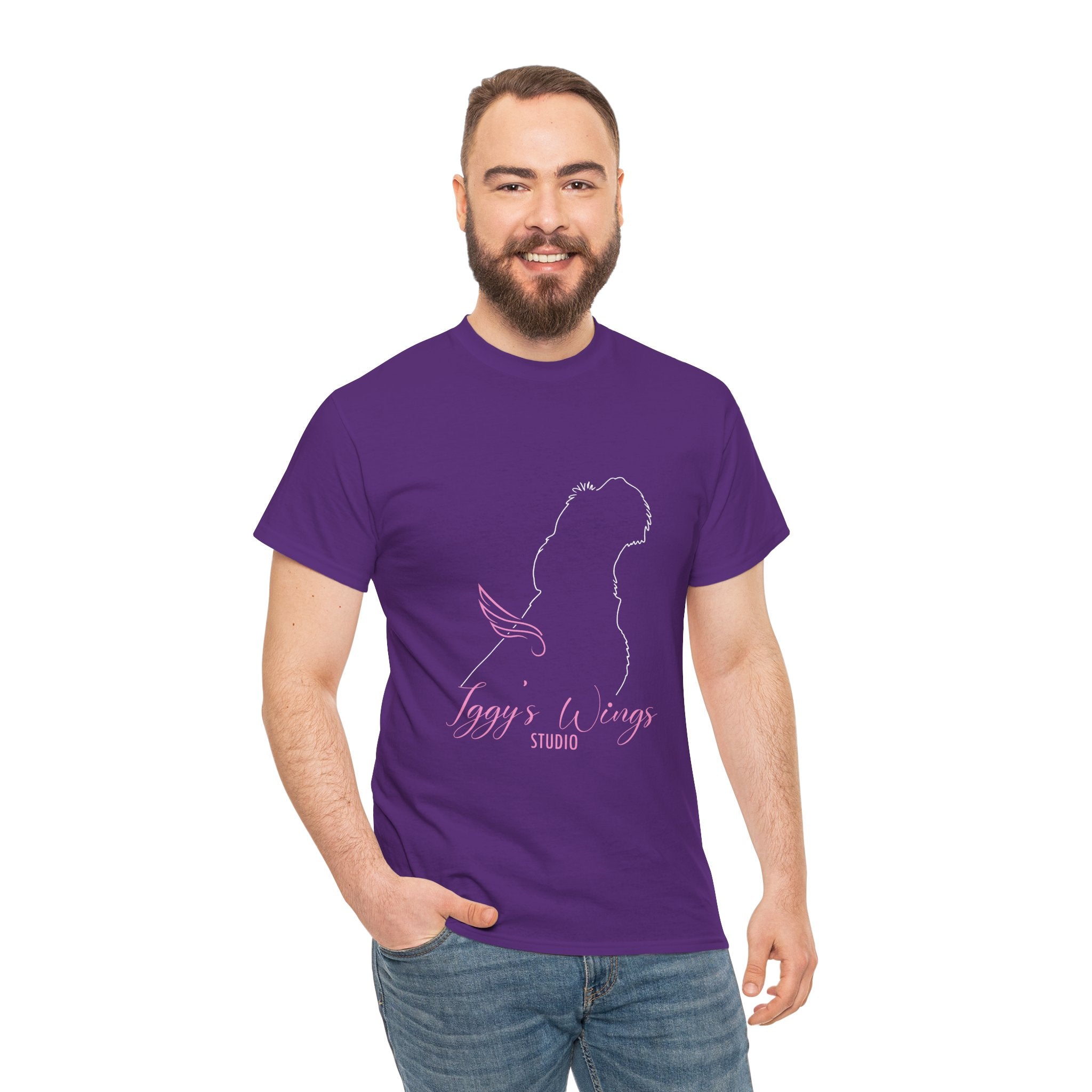 Iggy's Wings Full Silhouette Logo Tee (Heavier Material)