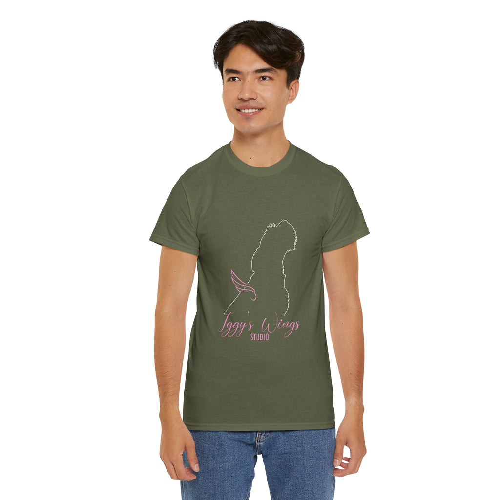 Iggy's Wings Full Silhouette Logo Tee (Heavier Material)