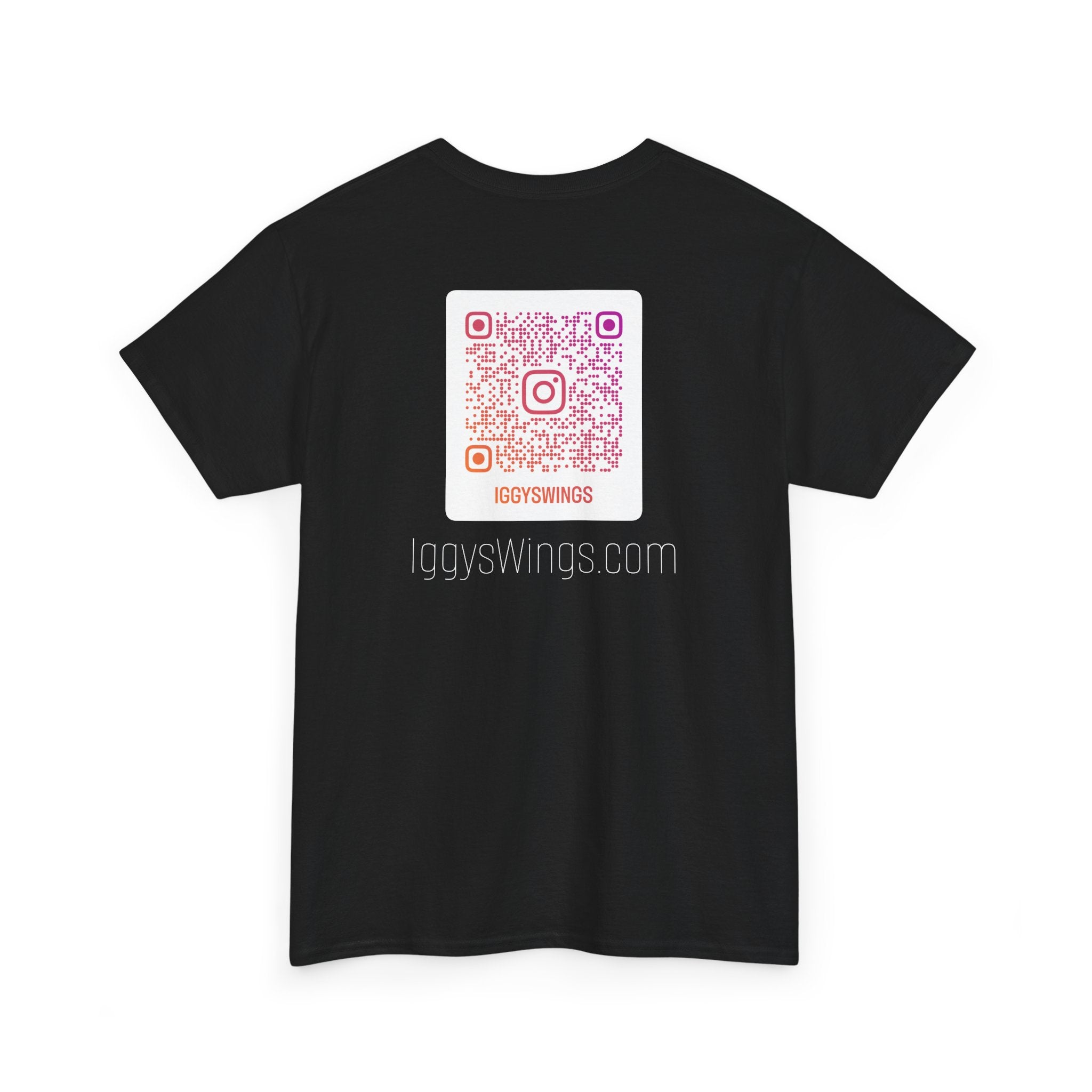 Iggy's Wings Full Silhouette Logo Tee (Heavier Material)