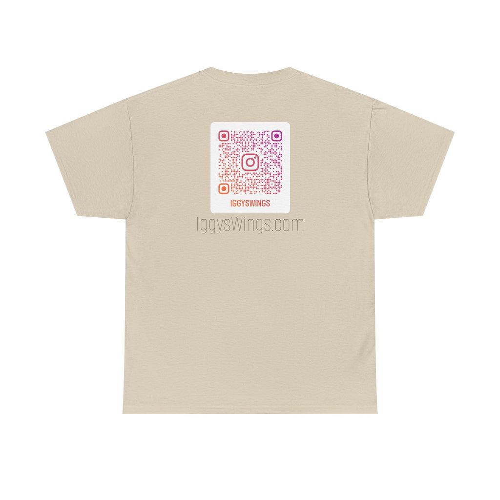 Iggy's Wings Full Silhouette Logo Tee (Heavier material)
