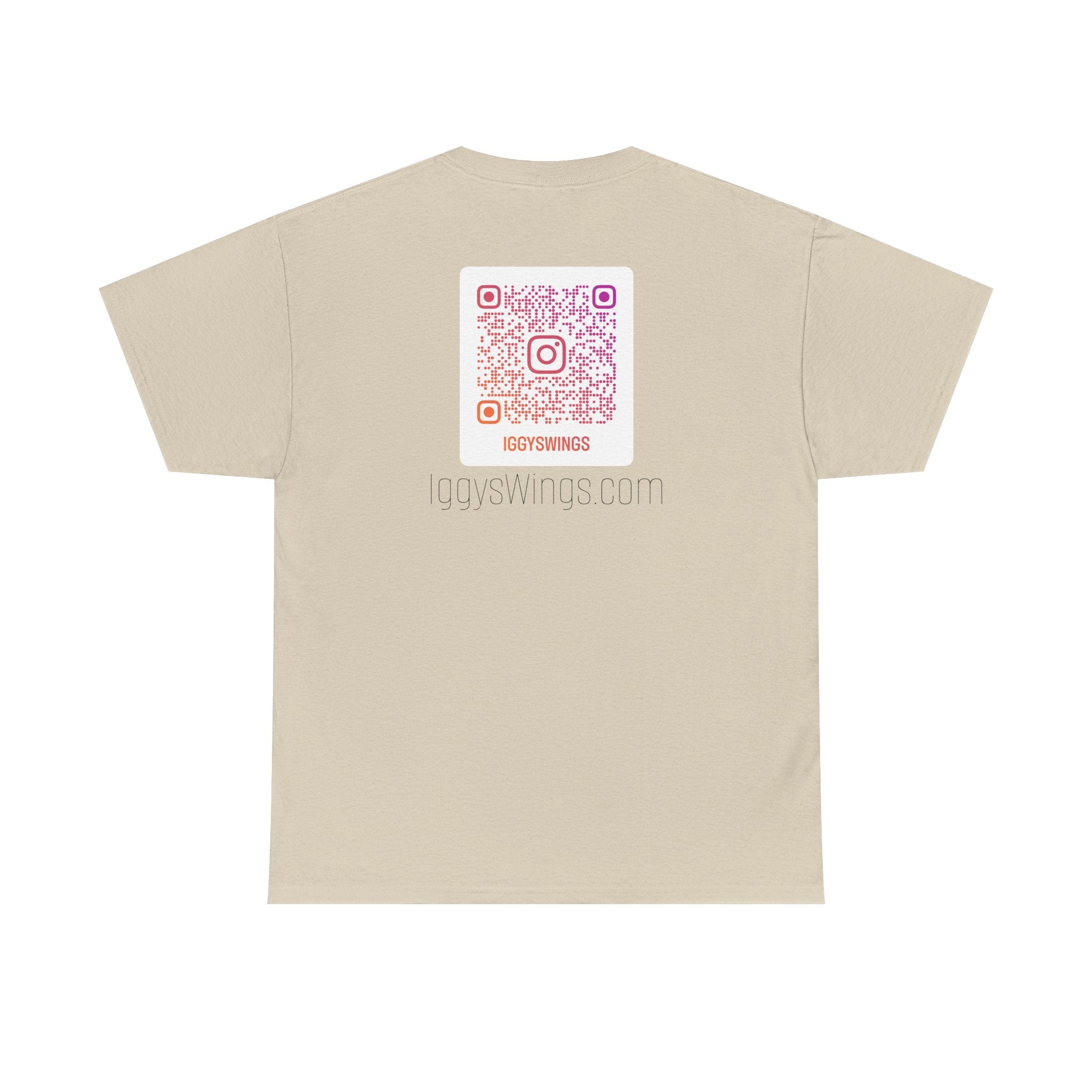 Iggy's Wings Full Silhouette Logo Tee (Heavier material)