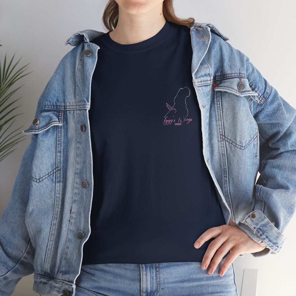 Iggy's Wings Pocket Silhouette Logo Tee (Heavier material)
