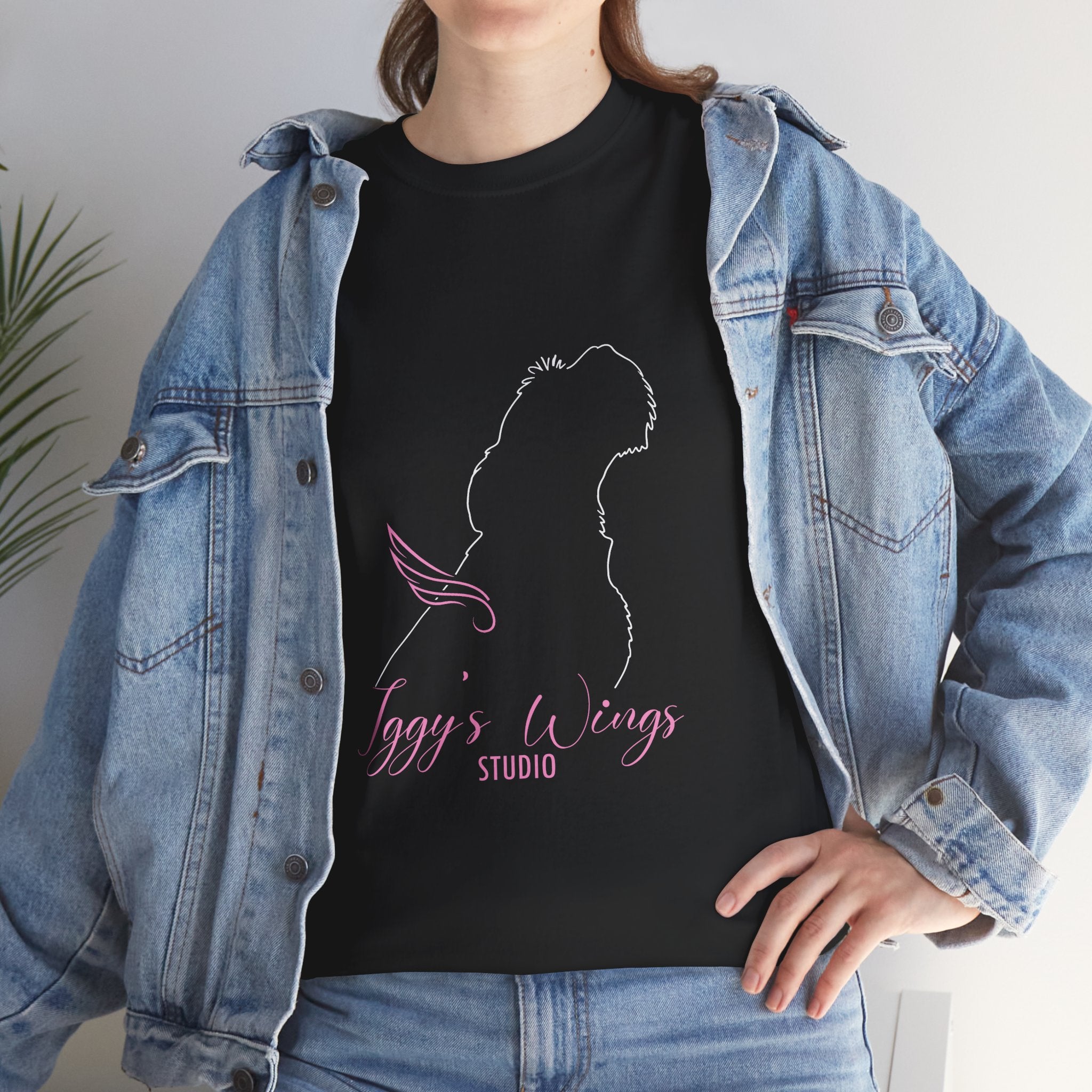 Iggy's Wings Full Silhouette Logo Tee (Heavier Material)