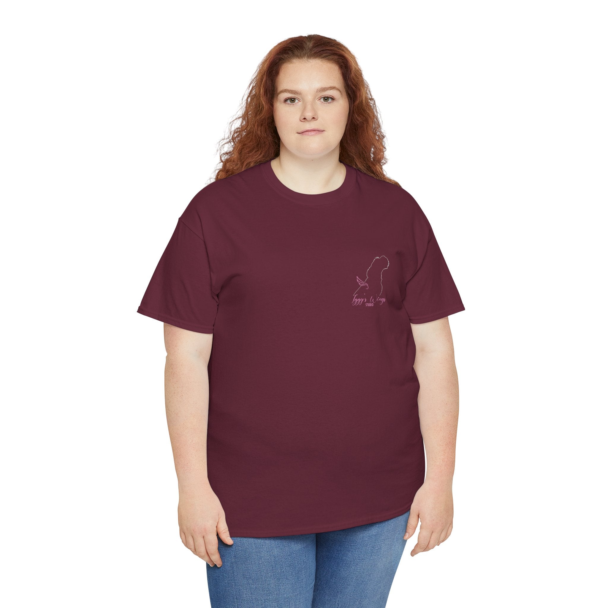 Iggy's Wings Pocket Silhouette Logo Tee (Heavier material)