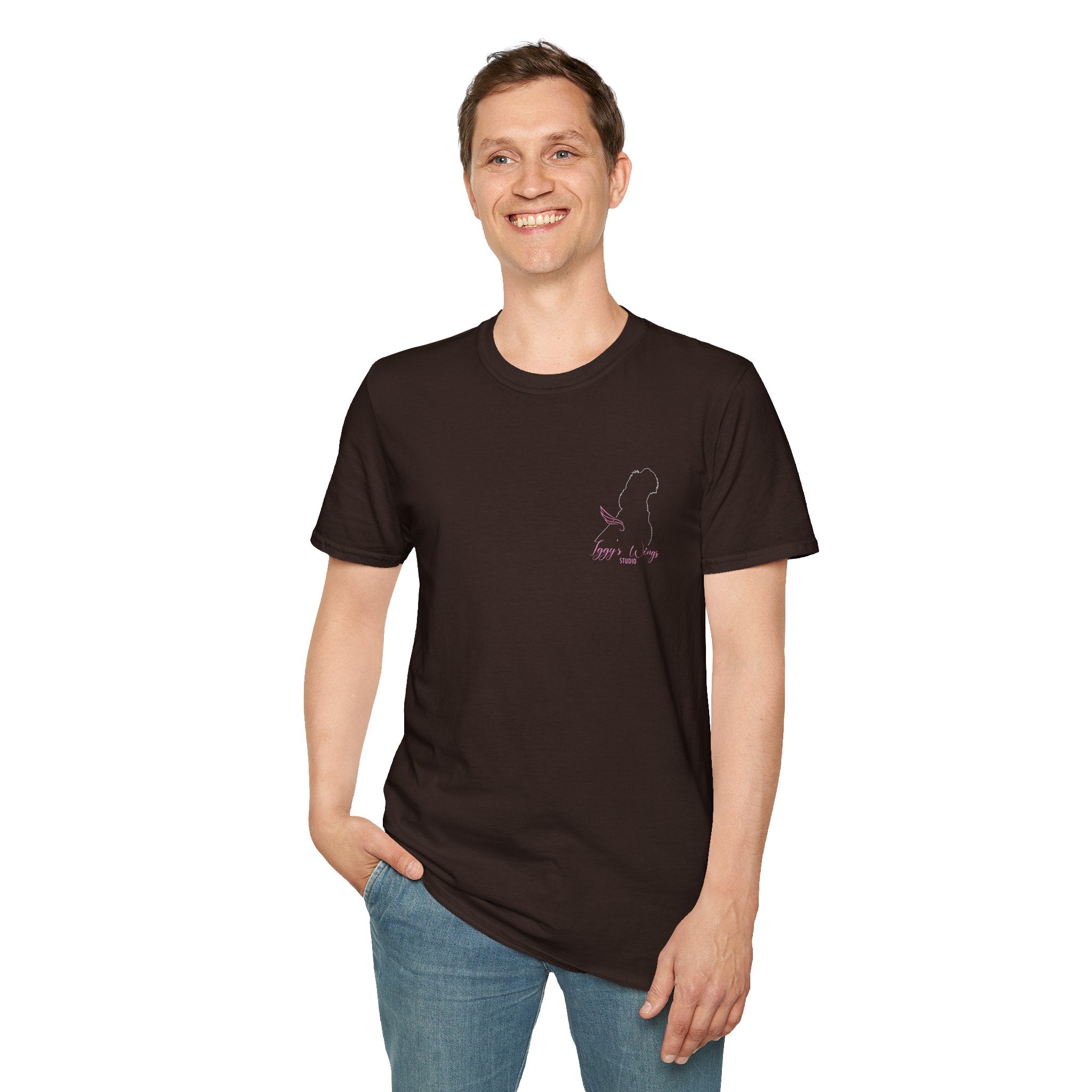 Iggy's Wings Pocket Silhouette T-Shirt  (Lighter Material)
