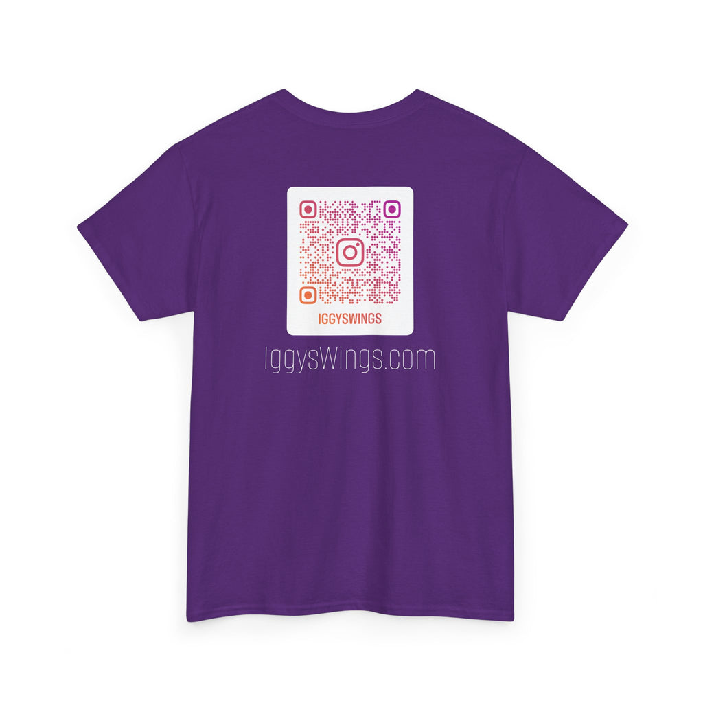 Iggy's Wings Full Silhouette Logo Tee (Heavier Material)