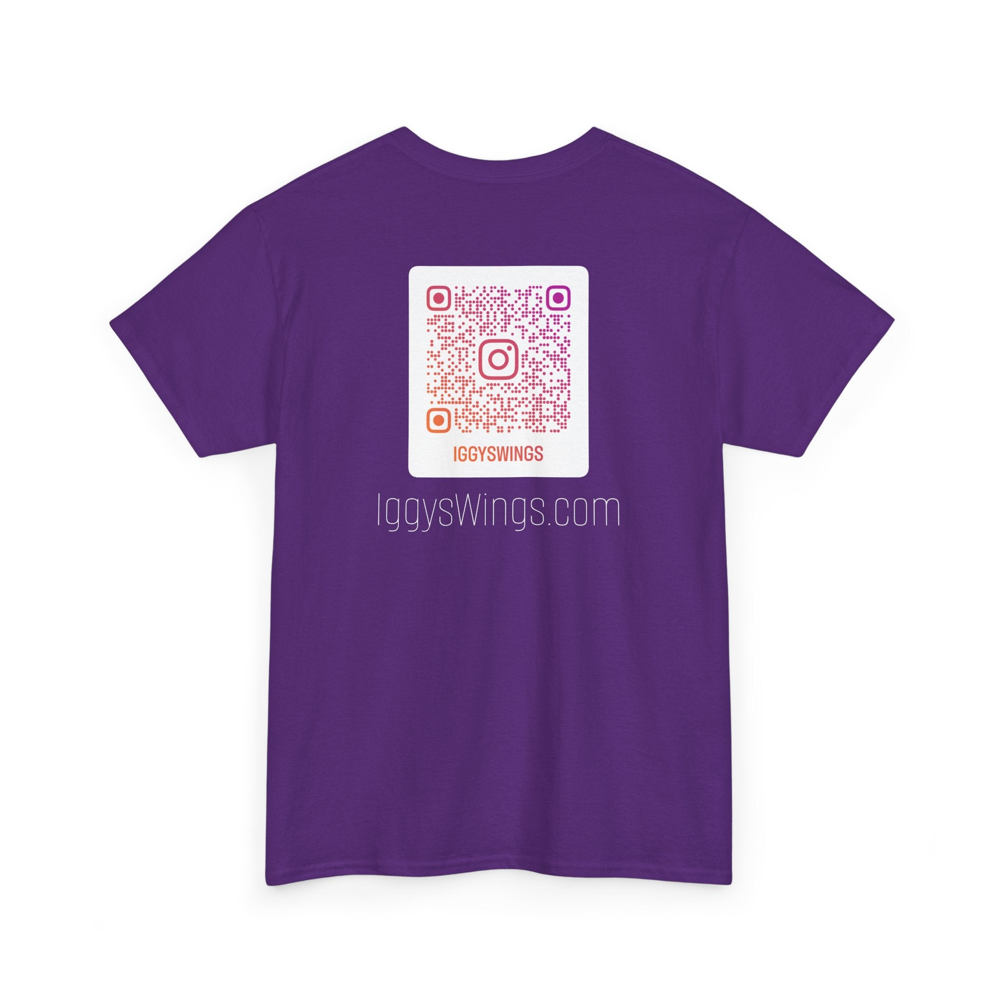 Iggy's Wings Full Silhouette Logo Tee (Heavier Material)