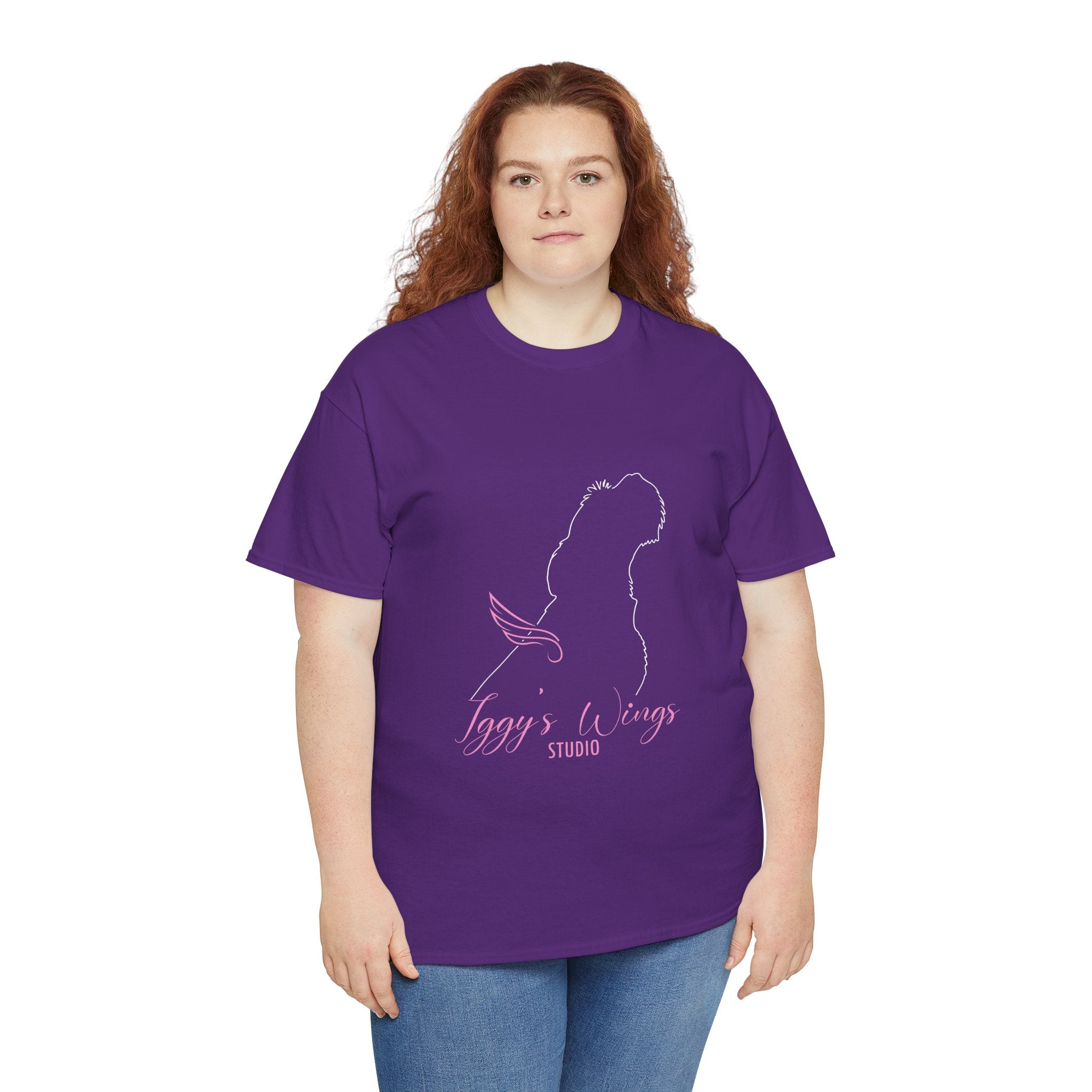 Iggy's Wings Full Silhouette Logo Tee (Heavier Material)