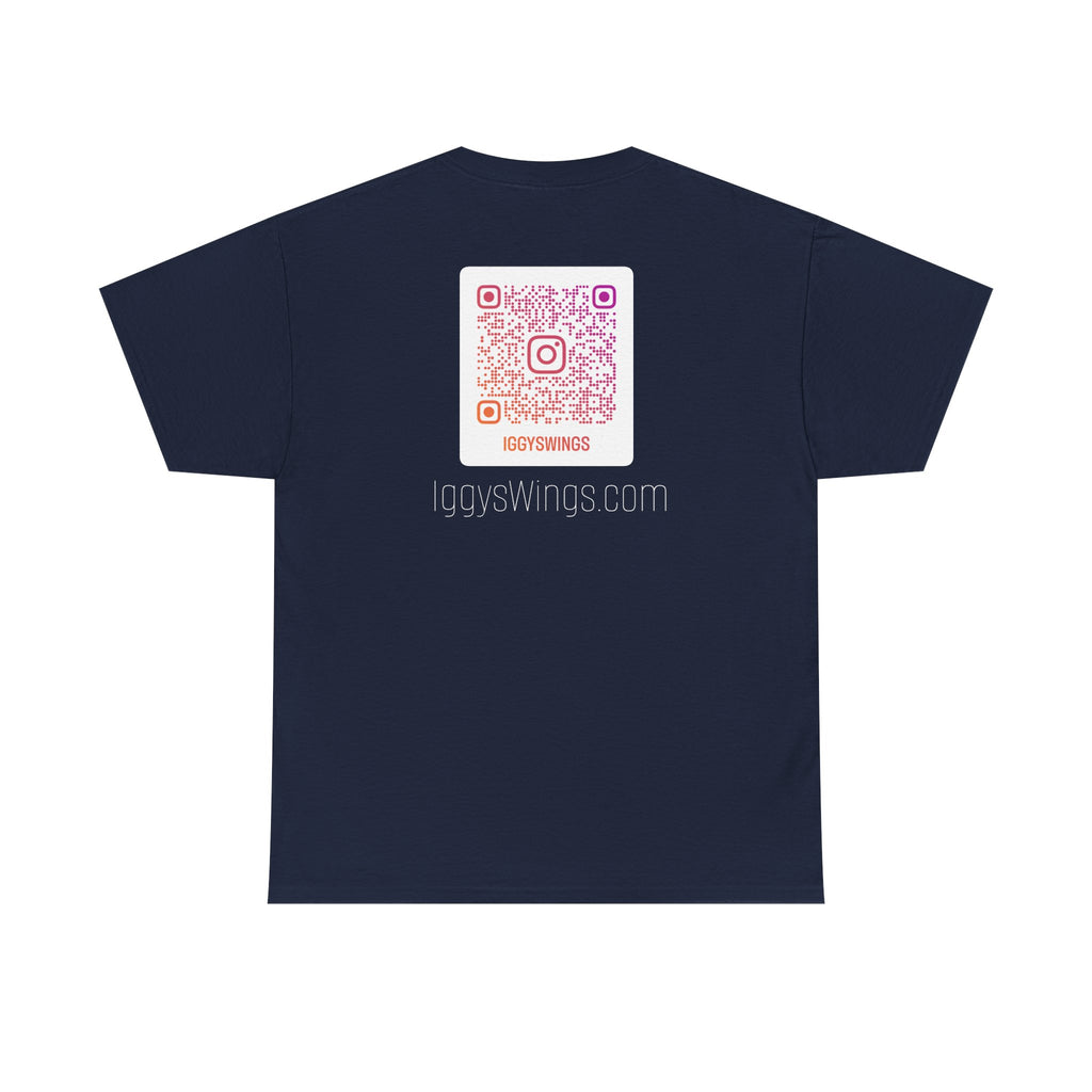 Iggy's Wings Pocket Silhouette Logo Tee (Heavier material)