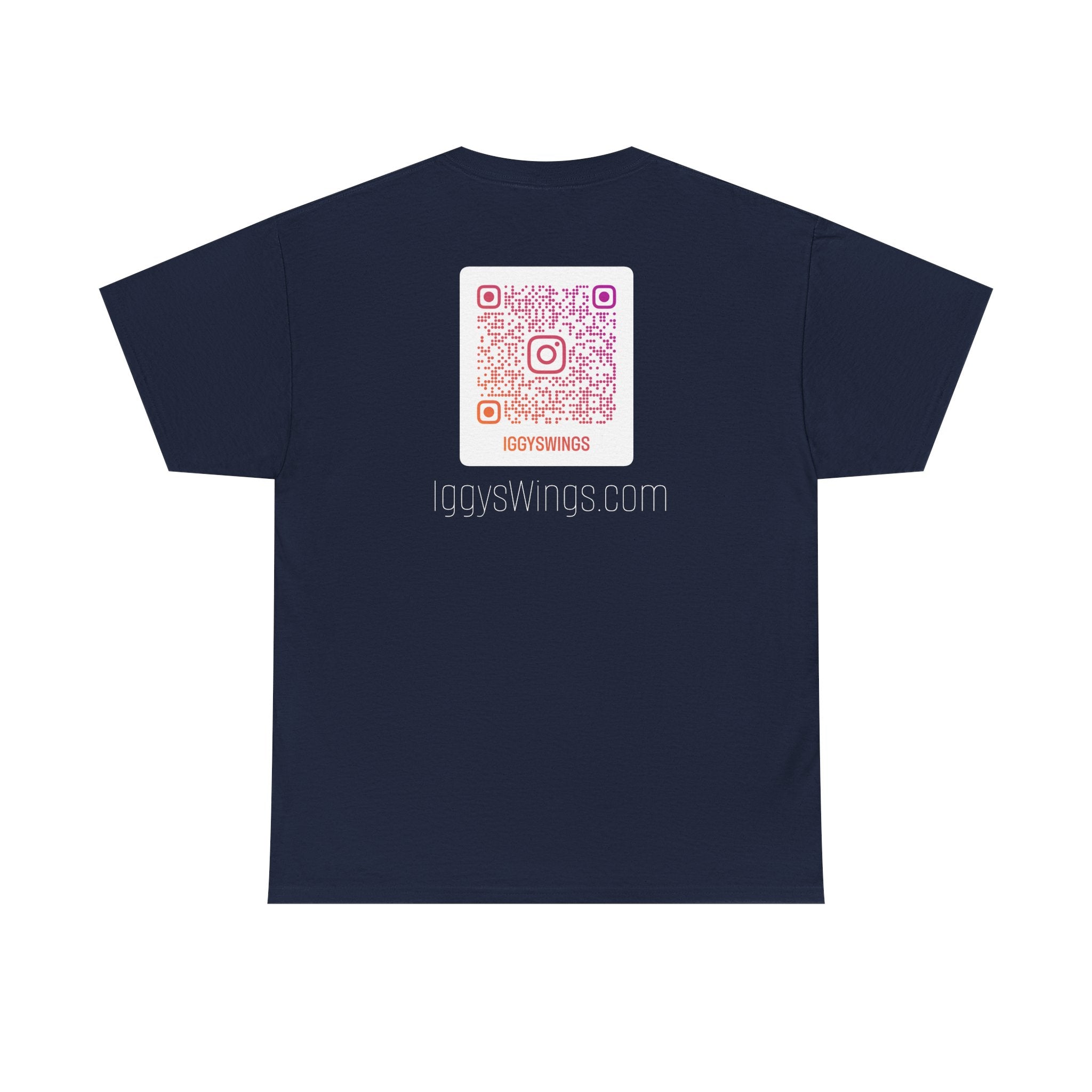 Iggy's Wings Pocket Silhouette Logo Tee (Heavier material)