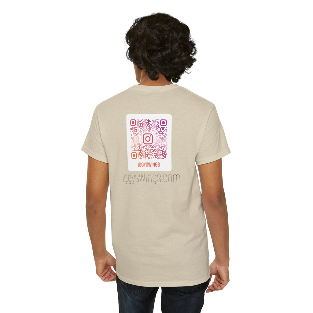 Iggy's Wings Full Silhouette Logo Tee (Heavier material)