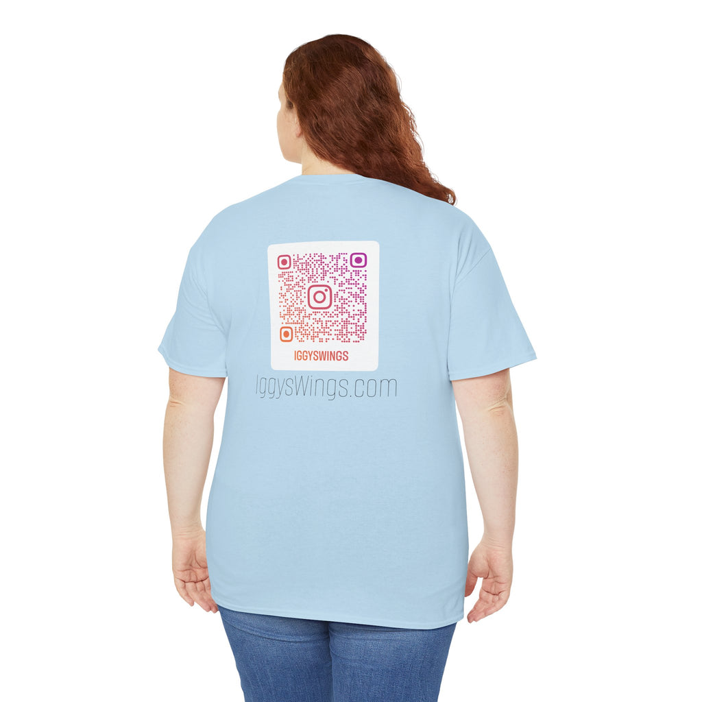 Iggy's Wings Full Silhouette Logo Tee (Heavier material)